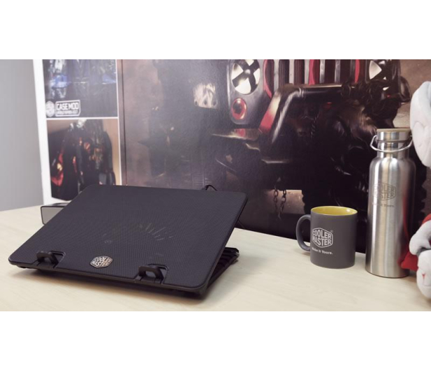 Cooler Master Chłodząca NotePal  Ergostand IV (do 17", czarna) - 491813 - zdjęcie 7